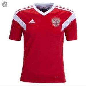 [Adidas] NWT Russian Home Football Soccer Jersey